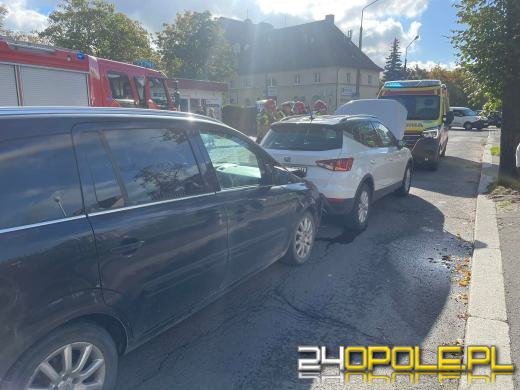 Dwie osobówki zderzyły się na ulicy Katowickiej