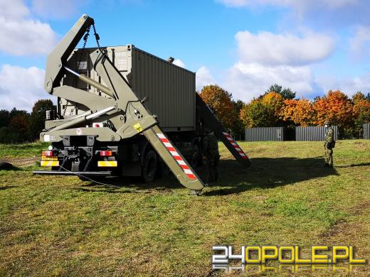 Logistycy z 4 państw ćwiczą na poligonie w Winowie