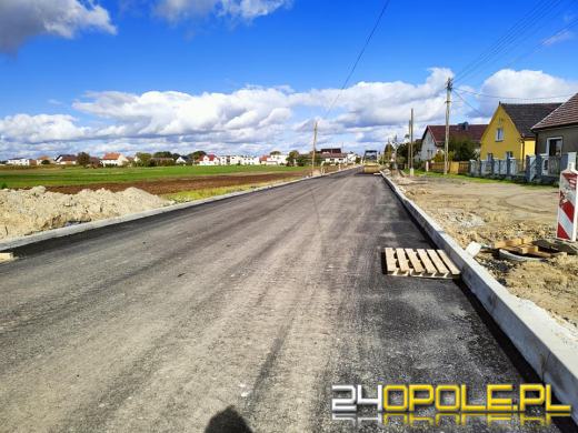 Trwa przebudowa drogi w Polskiej Nowej Wsi