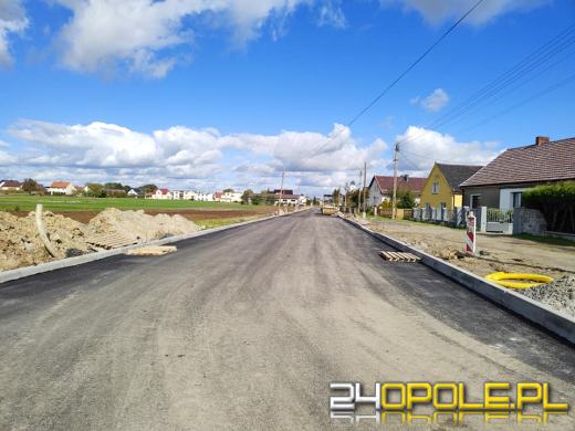 Trwa przebudowa drogi w Polskiej Nowej Wsi