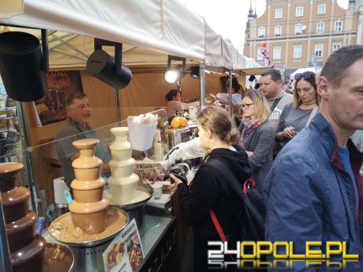 Słodko na opolskim Rynku. Trwa Festiwal Czekolady!