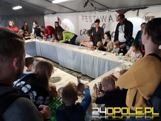 Słodko na opolskim Rynku. Trwa Festiwal Czekolady!