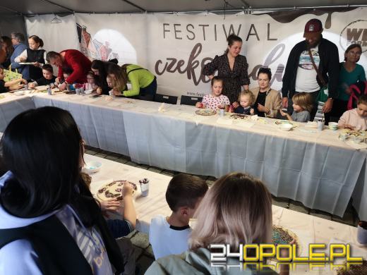 Słodko na opolskim Rynku. Trwa Festiwal Czekolady!