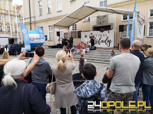 Słodko na opolskim Rynku. Trwa Festiwal Czekolady!