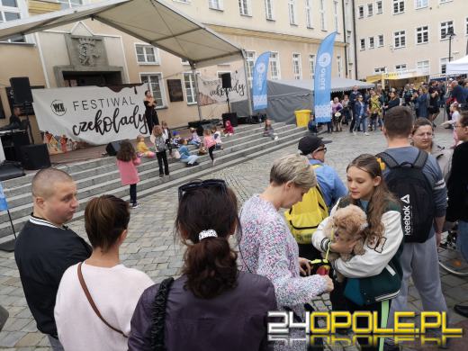 Słodko na opolskim Rynku. Trwa Festiwal Czekolady!
