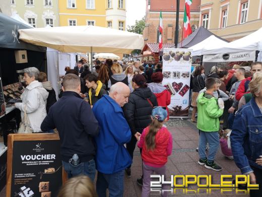 Słodko na opolskim Rynku. Trwa Festiwal Czekolady!