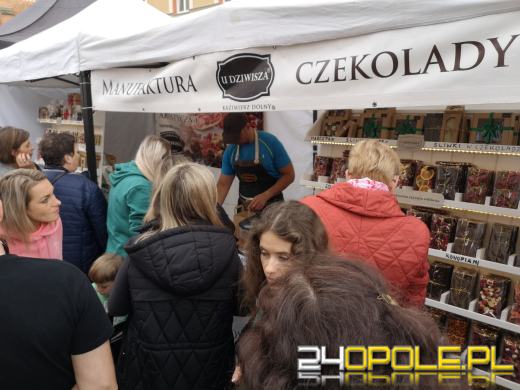Słodko na opolskim Rynku. Trwa Festiwal Czekolady!