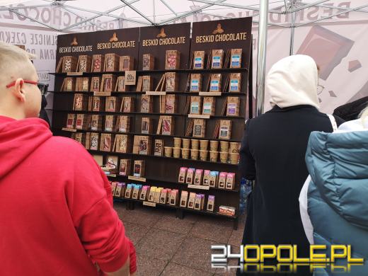 Słodko na opolskim Rynku. Trwa Festiwal Czekolady!