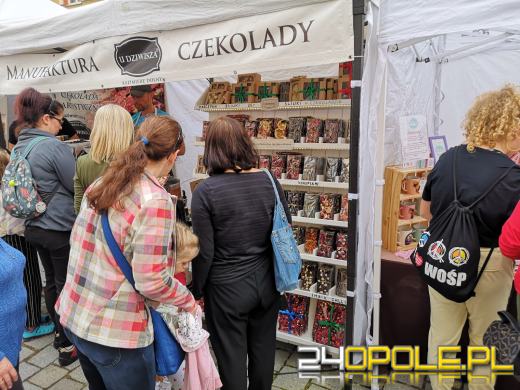 Słodko na opolskim Rynku. Trwa Festiwal Czekolady!