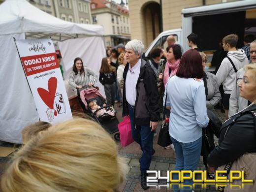 Słodko na opolskim Rynku. Trwa Festiwal Czekolady!