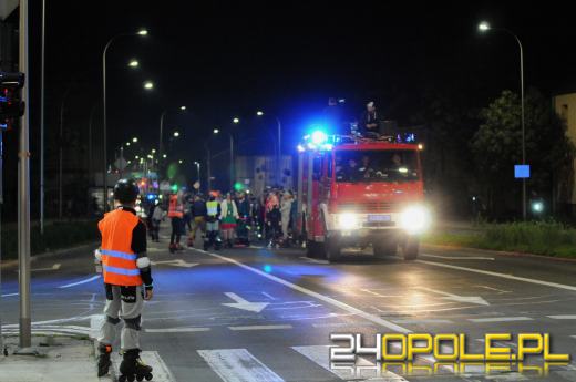 Miłośnicy rolek przejechali ulicami Opola. Za nami kolejna edycja Nightskatingu 