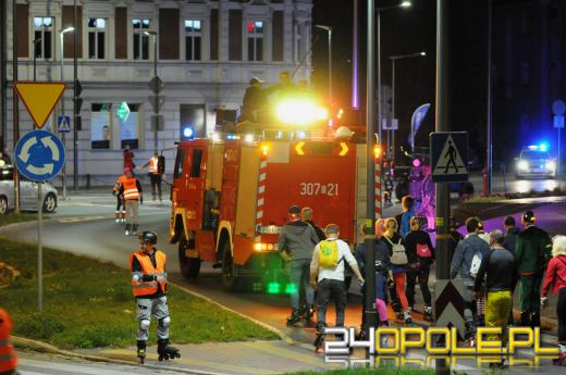 Miłośnicy rolek przejechali ulicami Opola. Za nami kolejna edycja Nightskatingu 