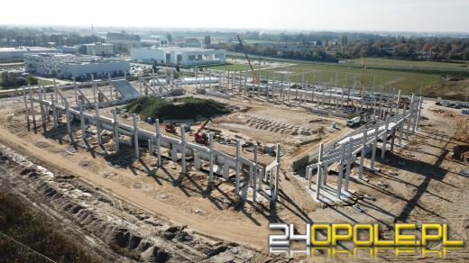 Widać już trybuny nowego Stadionu Opolskiego