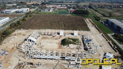 Widać już trybuny nowego Stadionu Opolskiego
