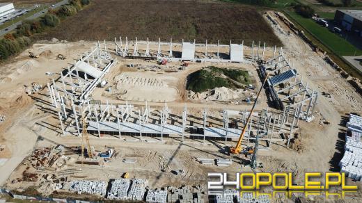 Widać już trybuny nowego Stadionu Opolskiego