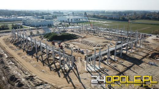 Widać już trybuny nowego Stadionu Opolskiego