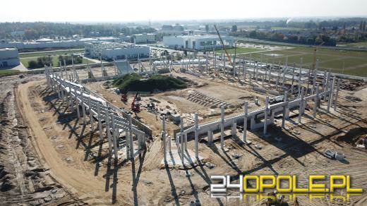 Widać już trybuny nowego Stadionu Opolskiego