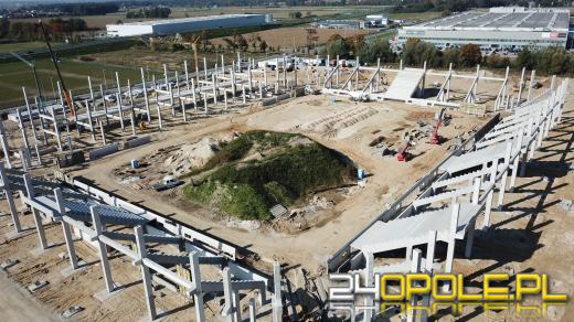 Widać już trybuny nowego Stadionu Opolskiego