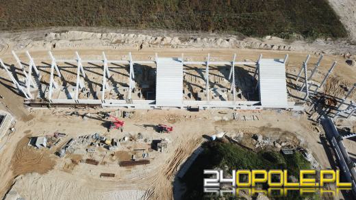 Widać już trybuny nowego Stadionu Opolskiego