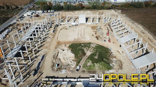 Widać już trybuny nowego Stadionu Opolskiego