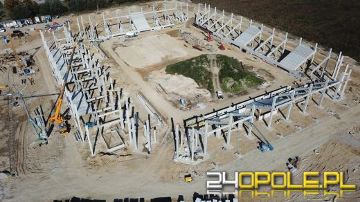 Widać już trybuny nowego Stadionu Opolskiego