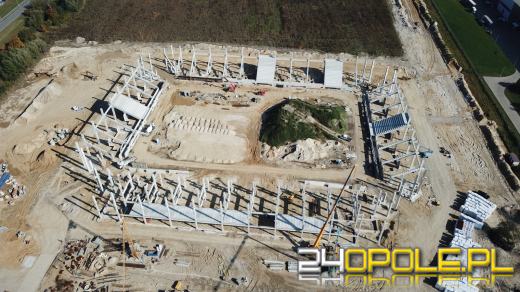 Widać już trybuny nowego Stadionu Opolskiego