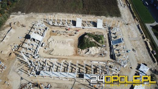 Widać już trybuny nowego Stadionu Opolskiego