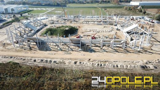 Widać już trybuny nowego Stadionu Opolskiego