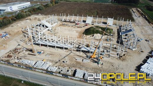 Widać już trybuny nowego Stadionu Opolskiego