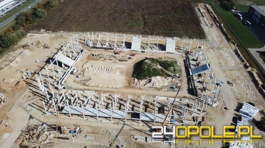 Widać już trybuny nowego Stadionu Opolskiego