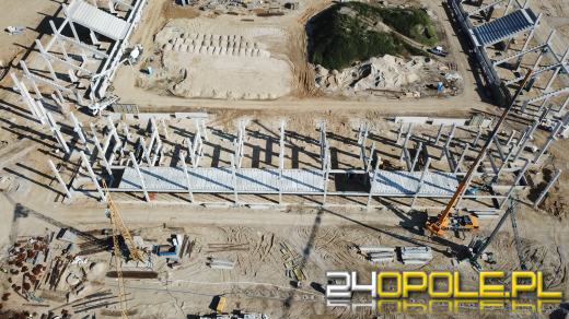 Widać już trybuny nowego Stadionu Opolskiego