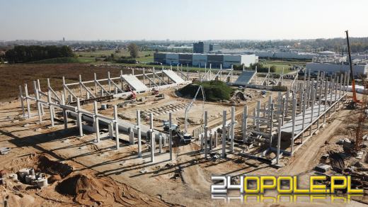 Widać już trybuny nowego Stadionu Opolskiego