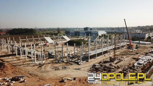 Widać już trybuny nowego Stadionu Opolskiego