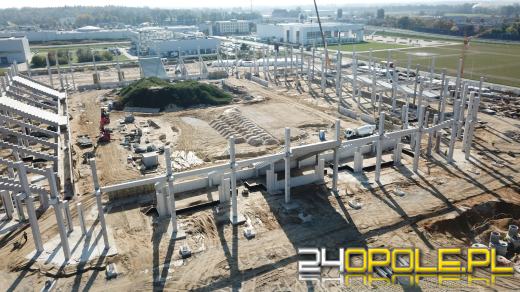 Widać już trybuny nowego Stadionu Opolskiego