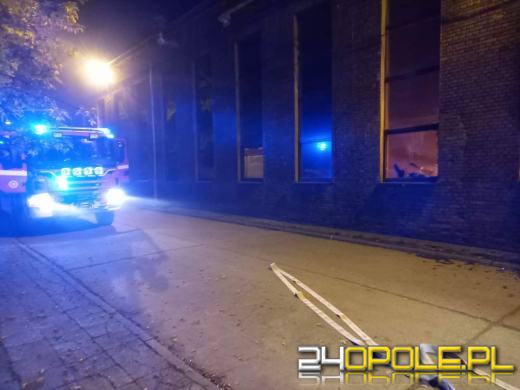 Pożar na terenie huty w Ozimku