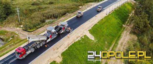 Budowa obwodnicy Praszki z dużym zaawansowaniem