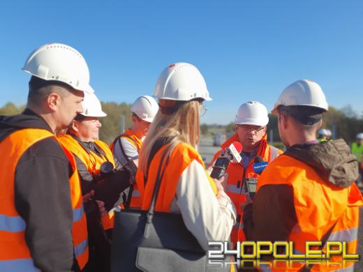 Budowa obwodnicy Praszki z dużym zaawansowaniem