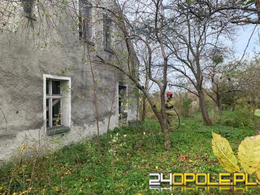 Pożar domu w Gogolinie. W akcji 5 zastępów straży pożarnej