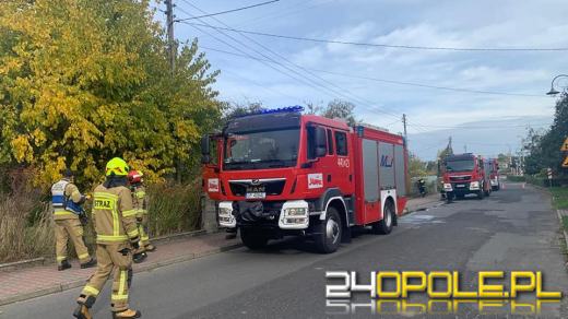 Pożar domu w Gogolinie. W akcji 5 zastępów straży pożarnej