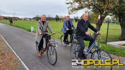 Kolejne kilometry dla rowerzystów