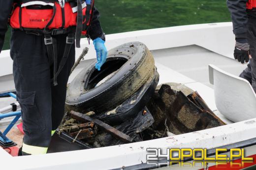 Po raz 12. nurkowie sprzątają dno kamionki Piast w Opolu