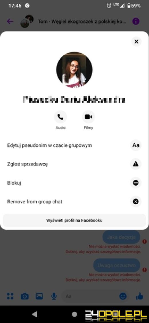 Uwaga na oszustów! Pojawiają się próby wyłudzenia "na opał"