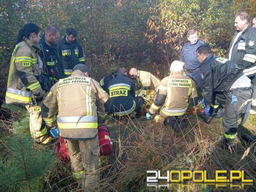 Szczęśliwy finał poszukiwań starszego mężczyzny w powiecie kluczborskim