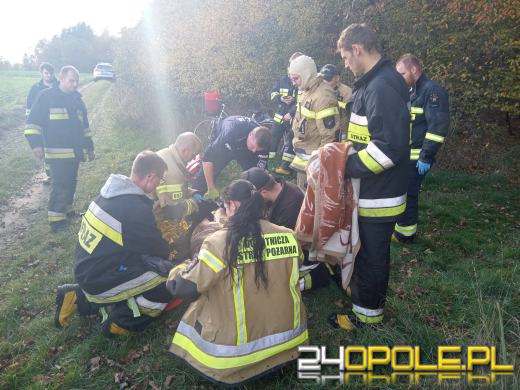 Szczęśliwy finał poszukiwań starszego mężczyzny w powiecie kluczborskim