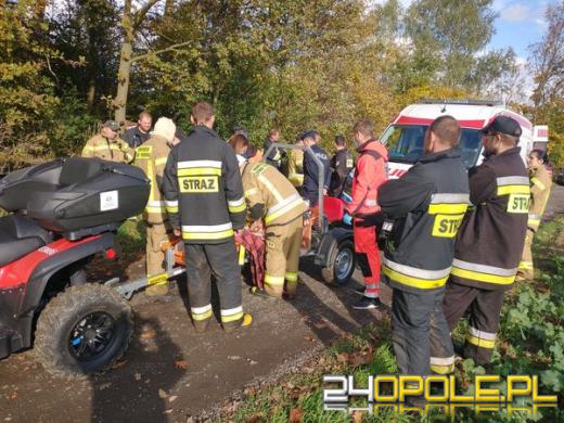 Szczęśliwy finał poszukiwań starszego mężczyzny w powiecie kluczborskim
