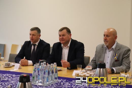 Delegacja z obwodu iwanofrankiwskiego w Ukrainie odwiedza województwo opolskie
