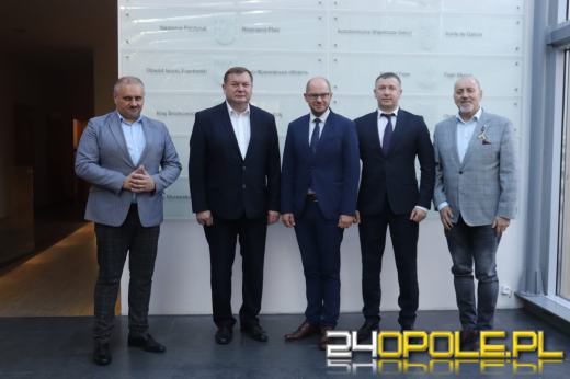 Delegacja z obwodu iwanofrankiwskiego w Ukrainie odwiedza województwo opolskie