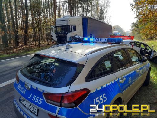 Tragiczny wypadek w powiecie namysłowskim. Nie żyje 23-latek