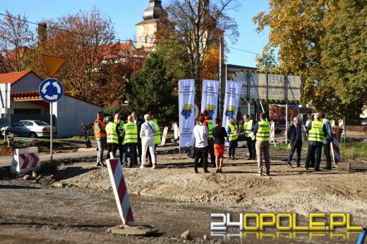 Rozpoczęto rozbudowę drogi wojewódzkiej nr 429 w Prószkowie