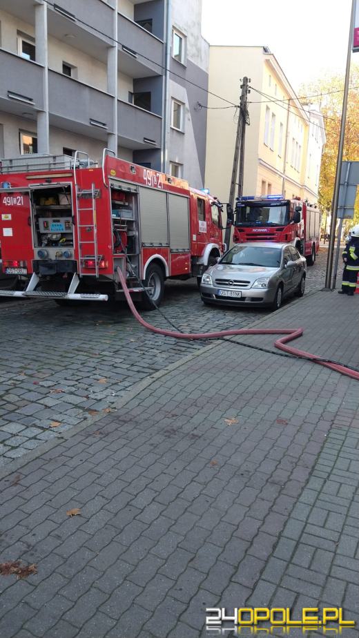 Pożar w Strzelcach Opolskich. Ewakuowano rodzinę z dwójką dzieci